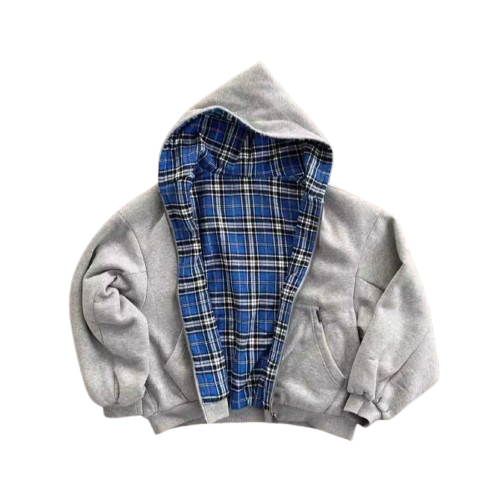 𝗥𝗘𝗩𝗘𝗥𝗦𝗔𝗕𝗟𝗘 𝗛𝗢𝗢𝗗𝗜𝗘 - 𝗕𝗟𝗨𝗘/𝗚𝗥𝗔𝗬